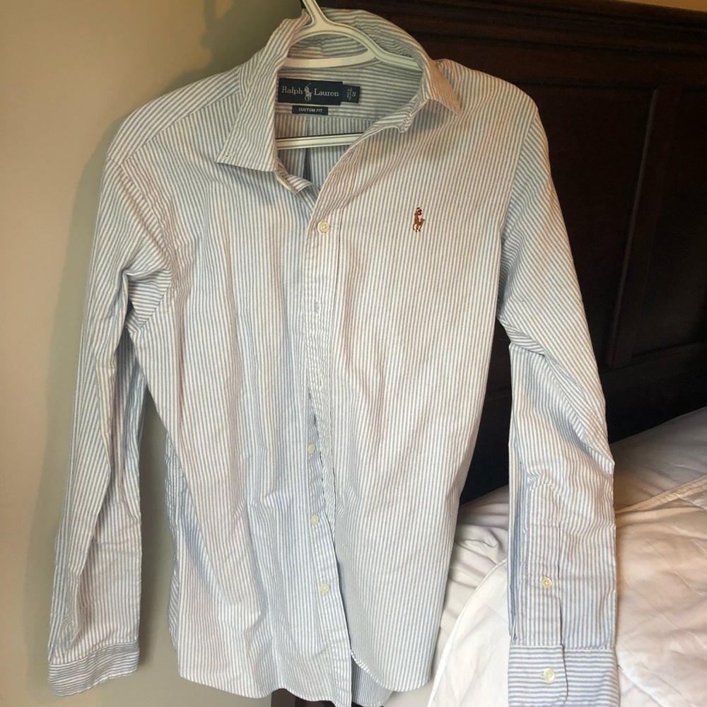 3 Stripped Ralph Lauren Long Sleeve Button Ups